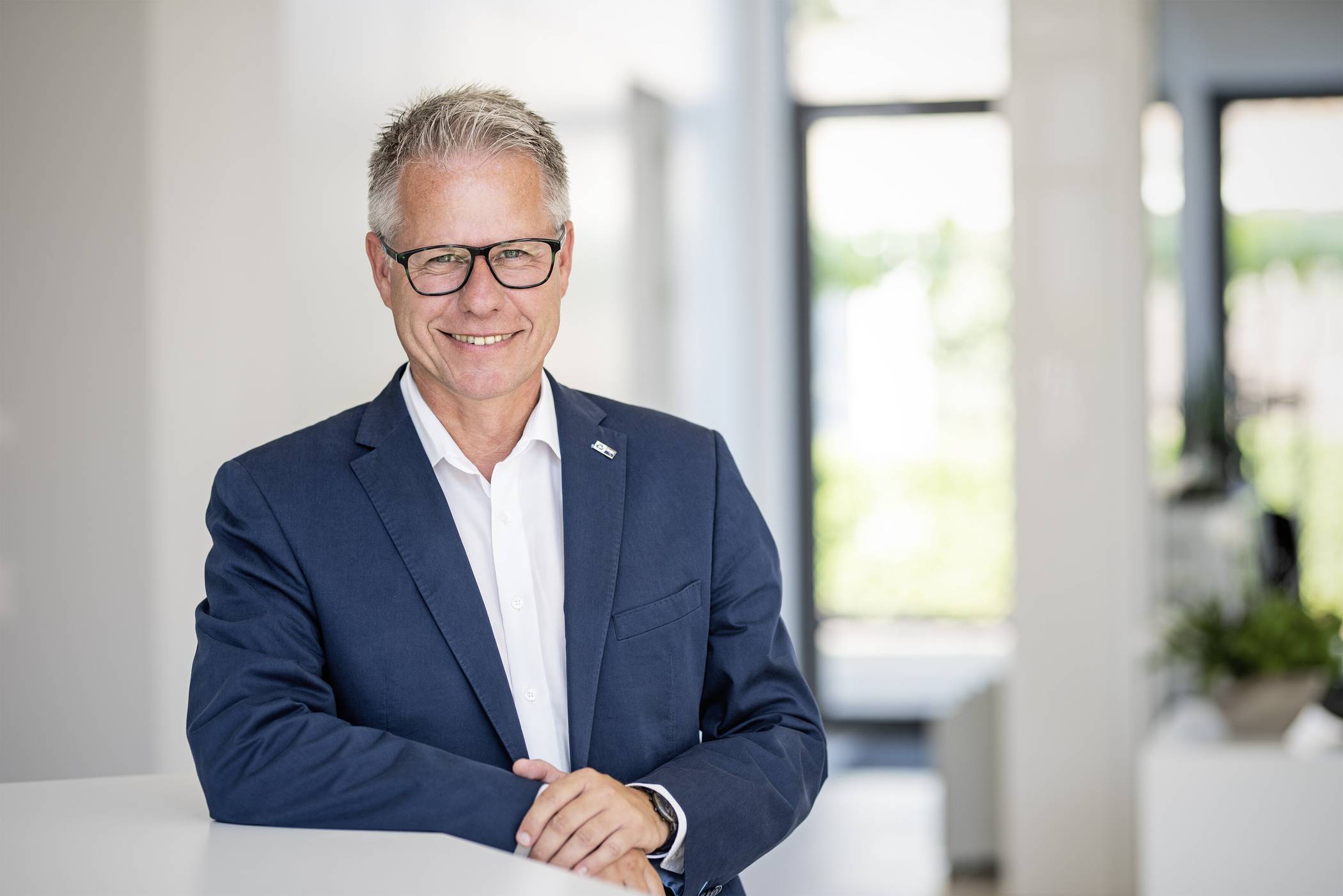 Jürgen Steinmetz, Hauptgeschäftsführer der IHK Mittlerer Niederrhein.   