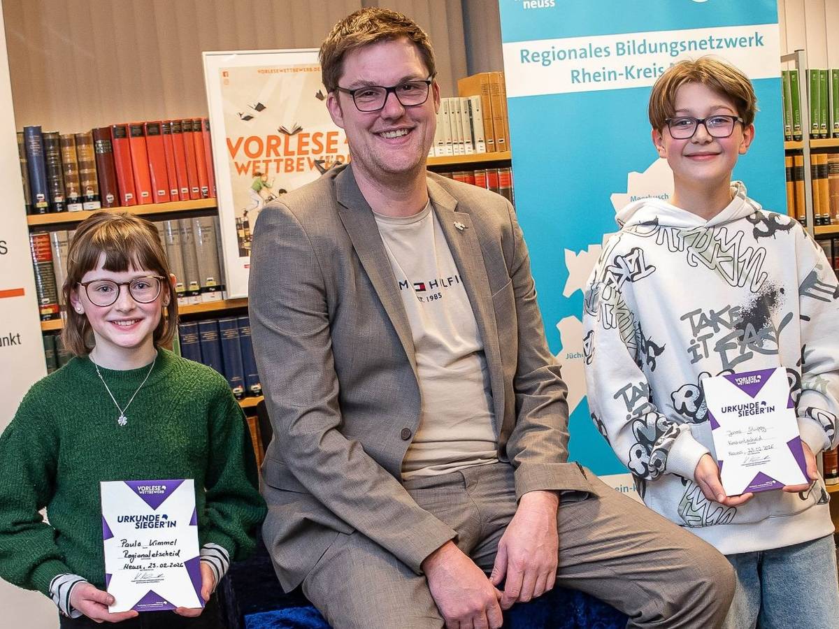 Paula Kimmel und Jonas Stuppy sind Kreissieger