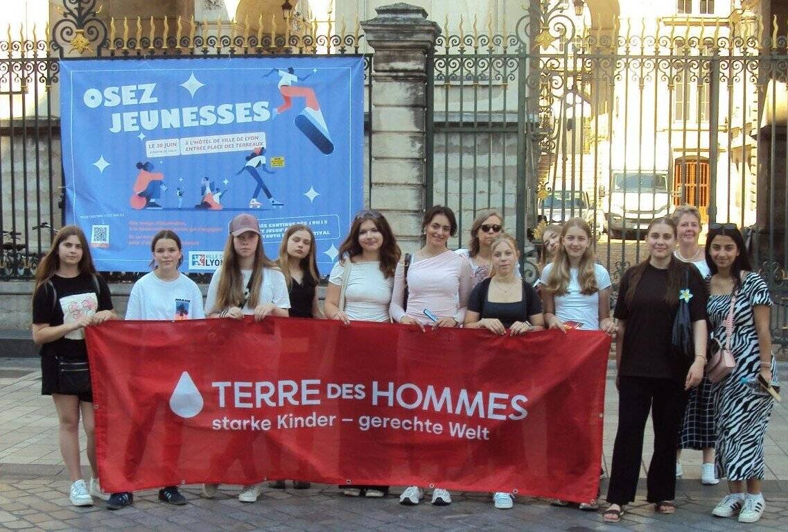 Eine Jugendgruppe aus dem Rhein-Kreis besuchte das Centre d`Histoire de la Résistance in Lyon.