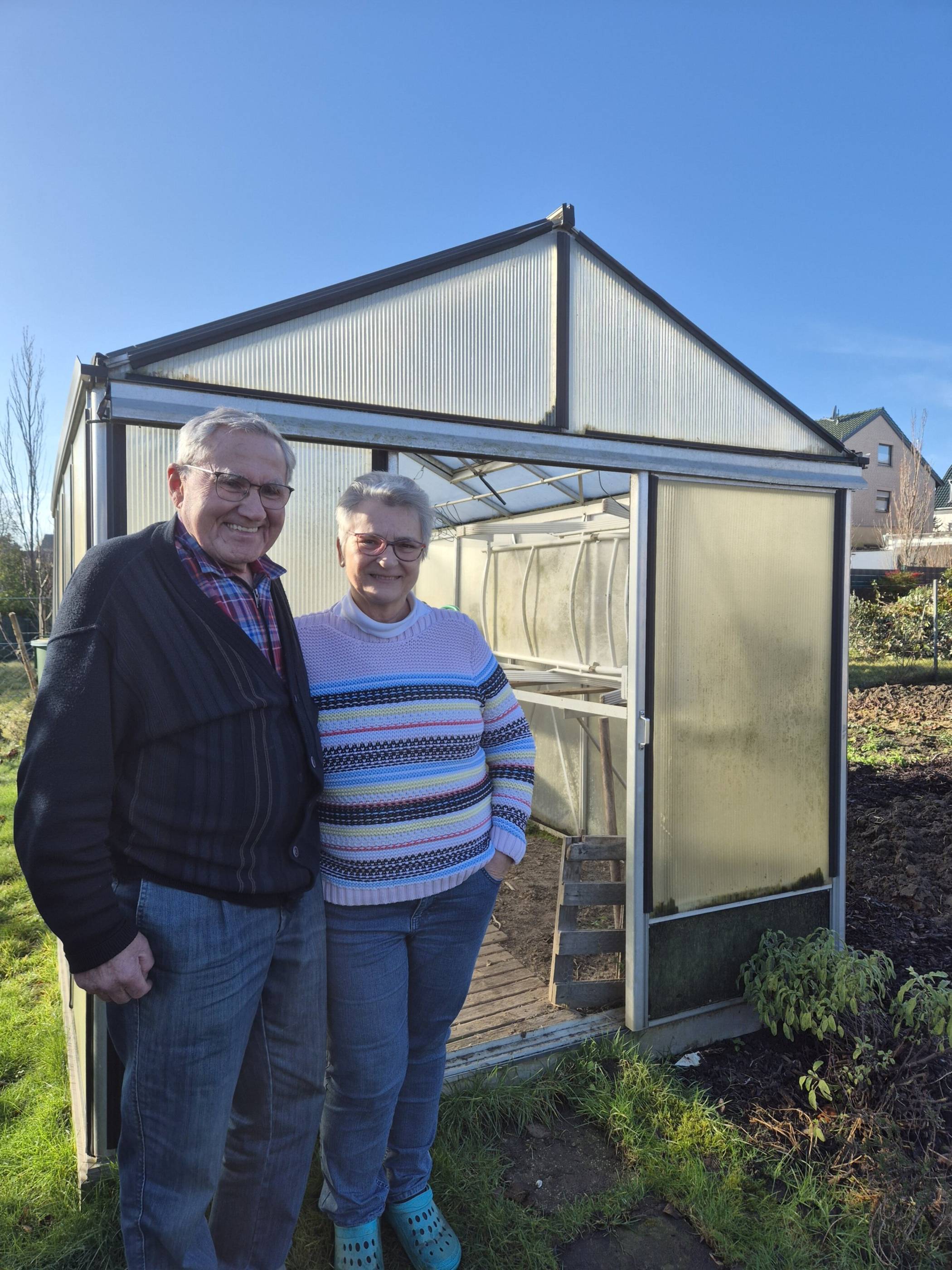 Im Gewächshaus beginnt die Gartenarbeit zuerst.