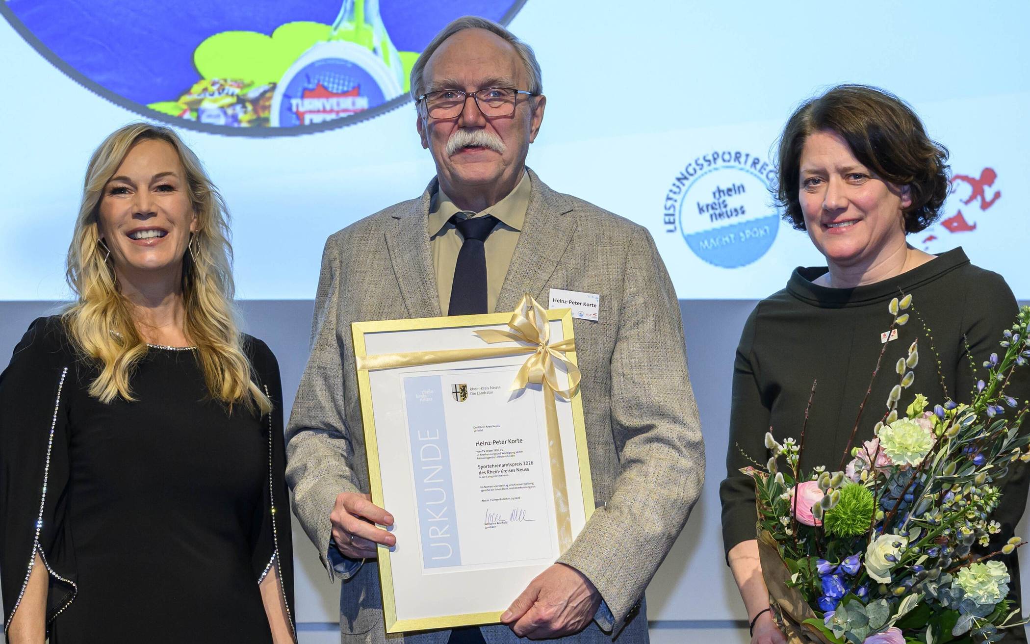 Heinz-Peter Korte geehrt