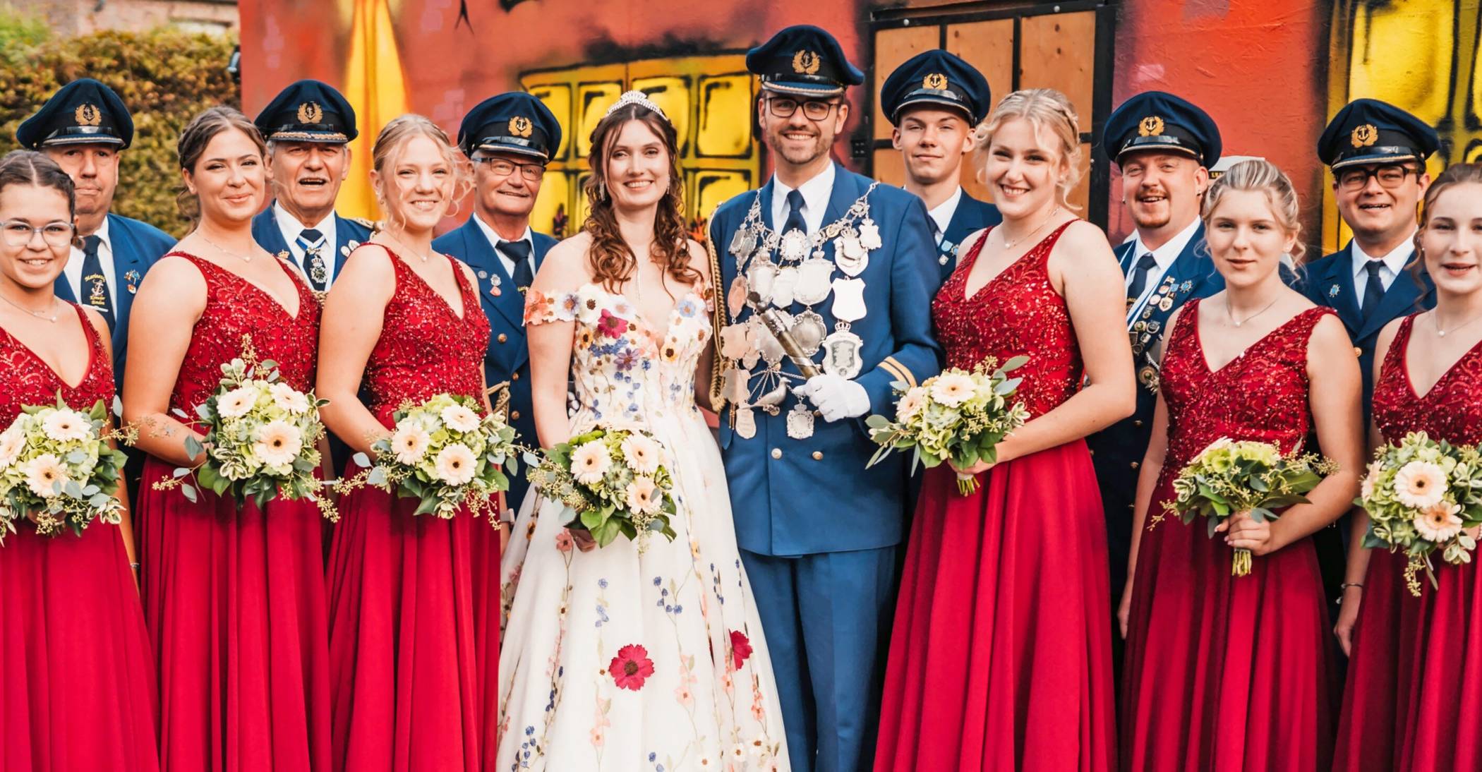 Werner Alderath und Königin Katharina Müllejans-Lukas