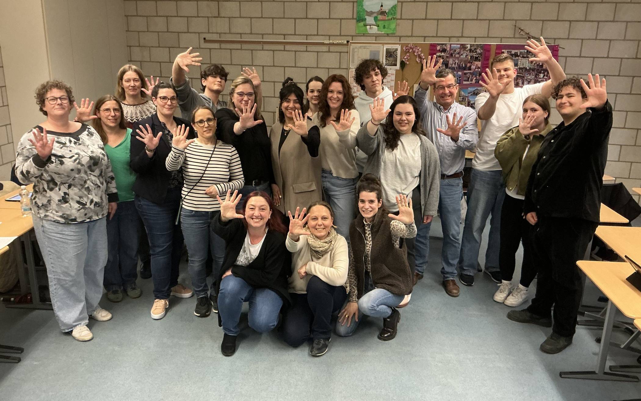 Bei der Schulkonferenz in dieser Woche