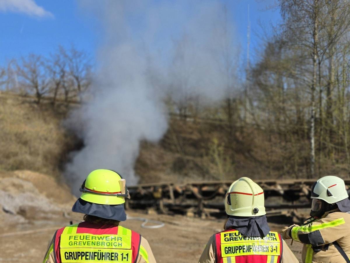 Zwei Verletzte bei Brand in Bergbaubetrieb