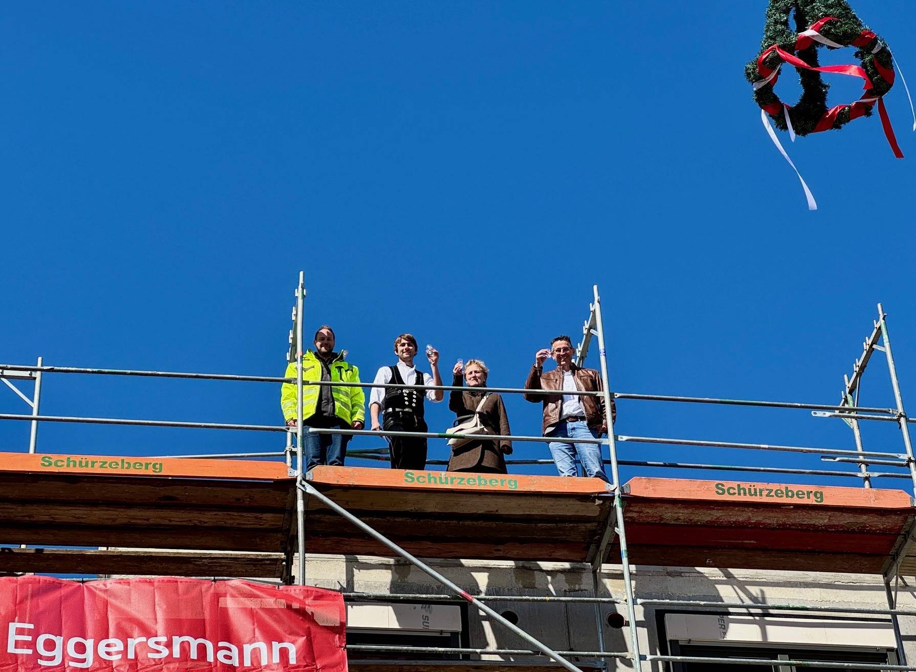 Neubau der Obdachlosenunterkunft liegt im Zeit- und Kostenrahmen