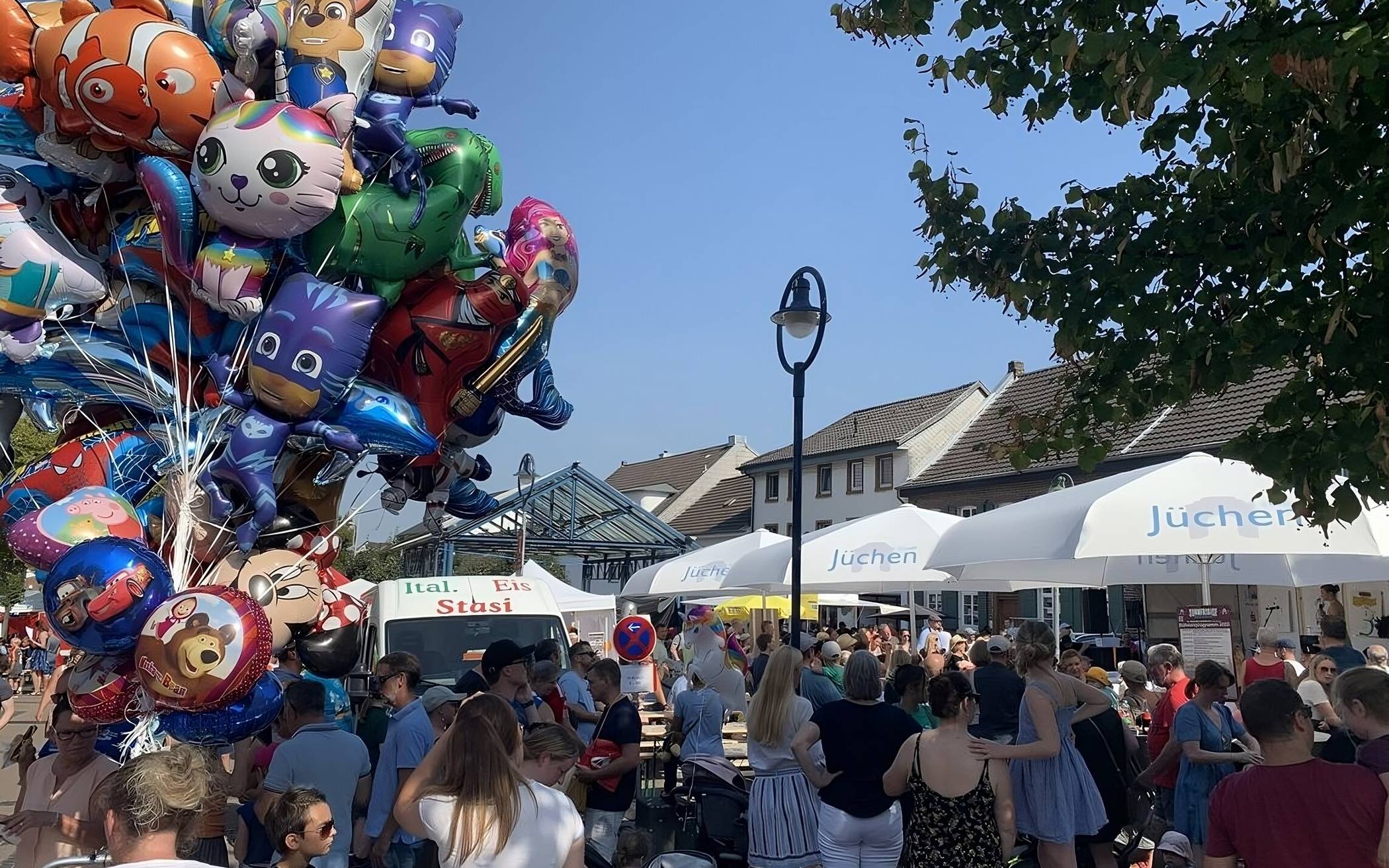 Die Vorbereitungen für die „Sommersause –