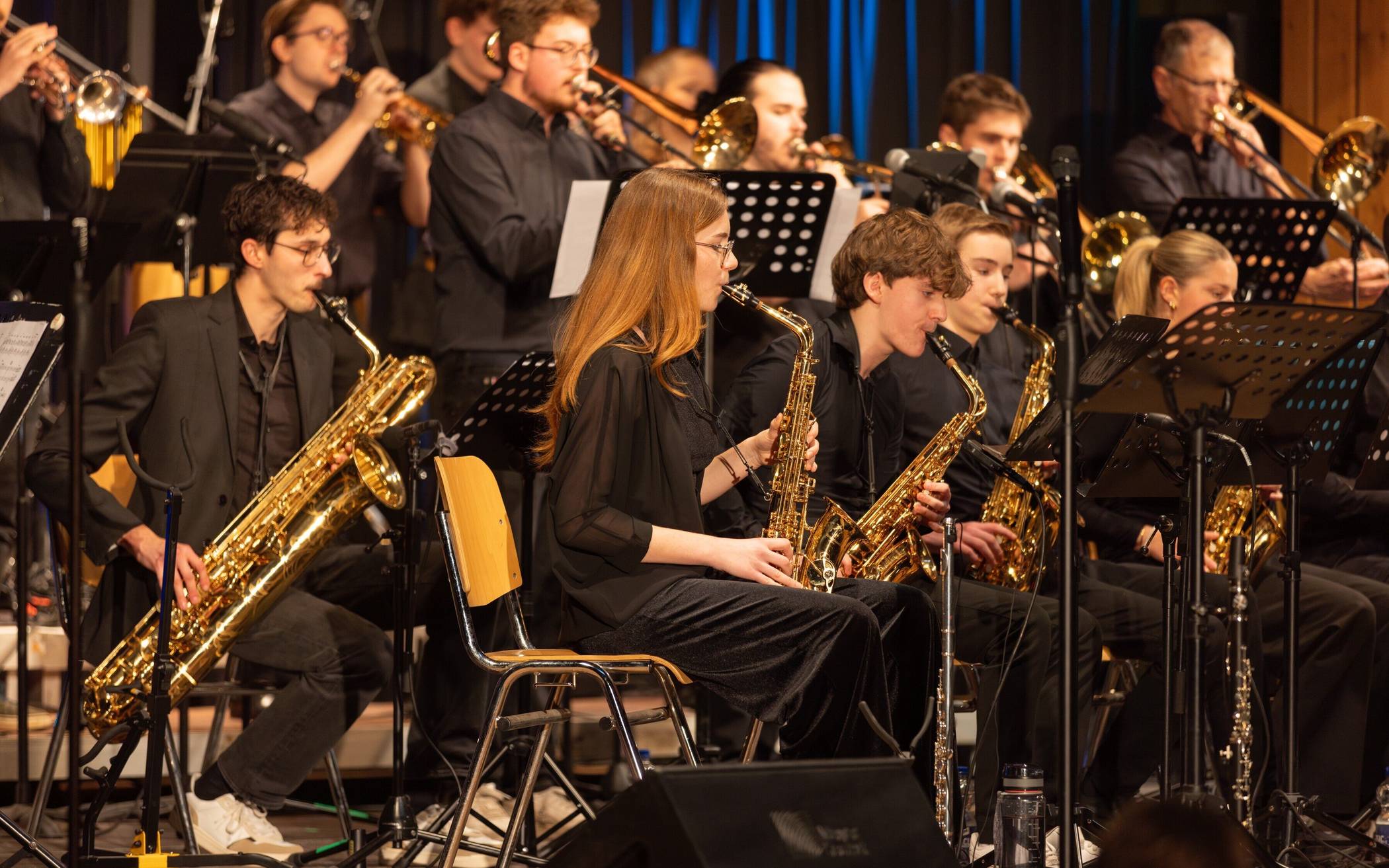 Die Big Band des Gymnasiums Jüchen