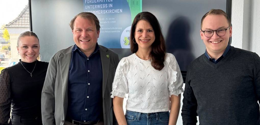 Fördermittel-Sprechstunde im Rathaus Rommerskirchen: großes Interesse