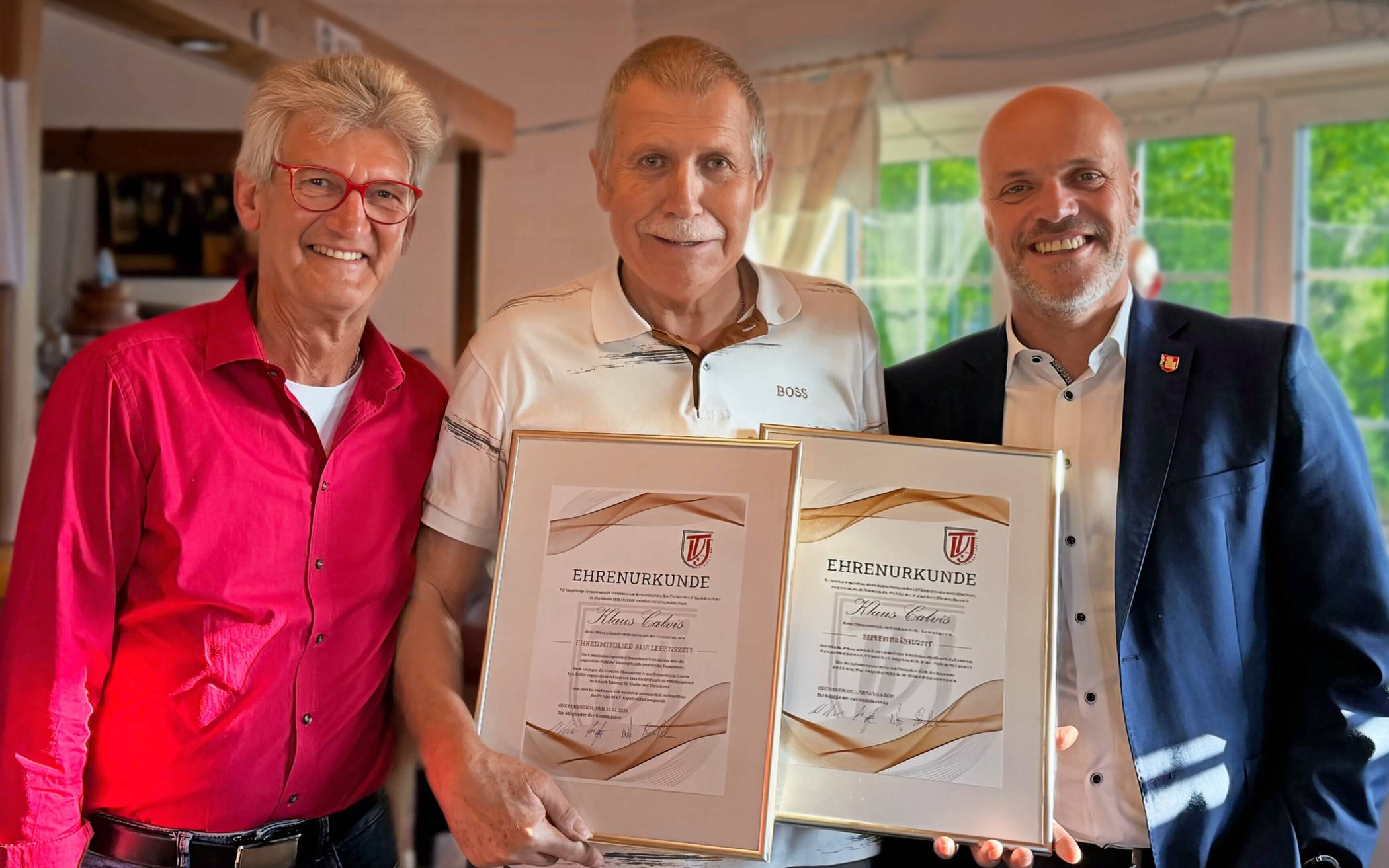 „Ehrenmitglied auf Lebenszeit“