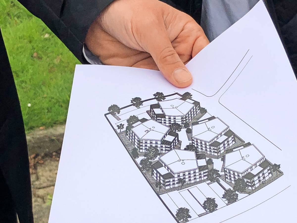 Die roten Klinkersteine als sichtbare Brücke von alt nach neu