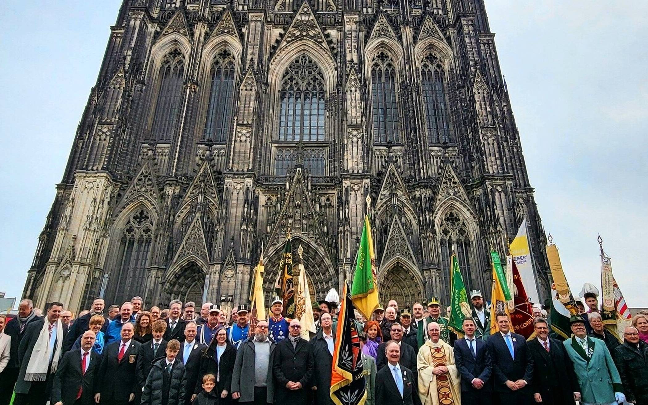  Gartenstadt-Schützen in der Domstadt. 