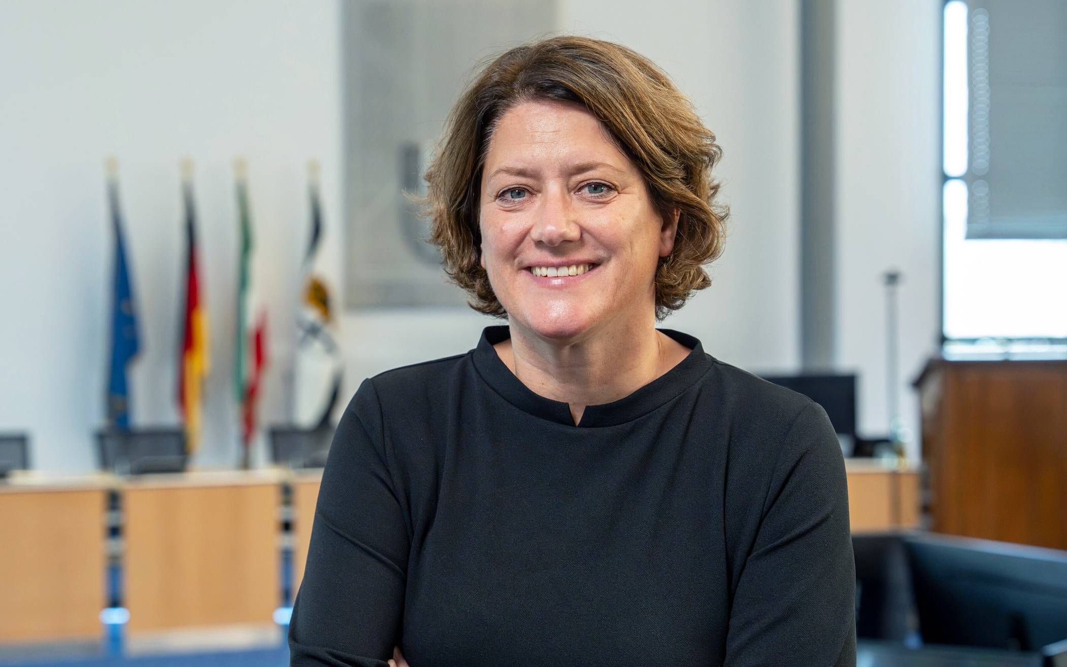 „Die Spiele wären ein regionales Zukunftsprojekt, dessen Bedeutung kaum zu überschätzen ist“: Landrätin Katharina Reinhold spricht sich für die Olympia-Bewerbung aus.