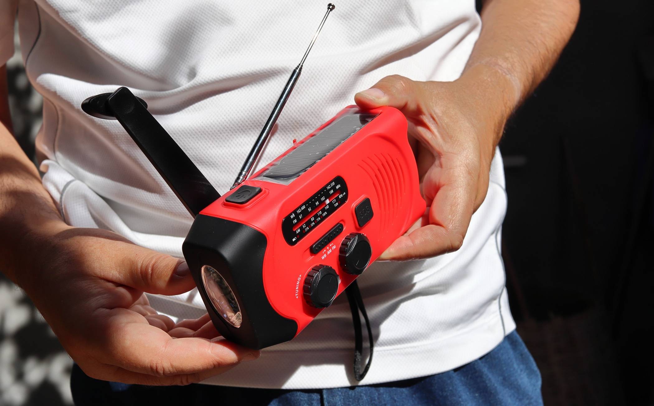 Notstromversorgung an Sendemasten