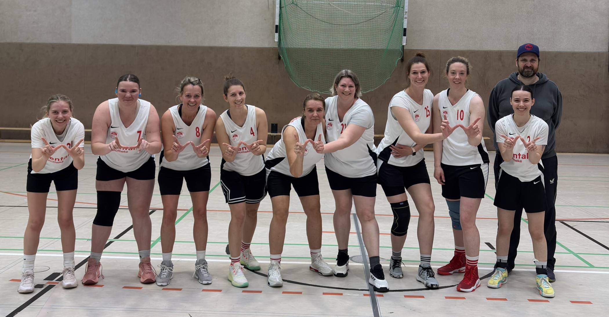  Die Damenmannschaft setzte erneut ein Zeichen.  