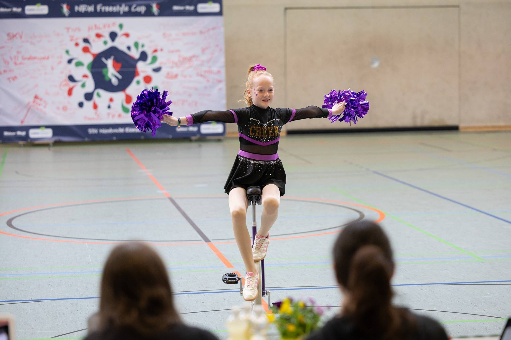 Einrad-Nachwuchs der SG Gierath erfolgreich