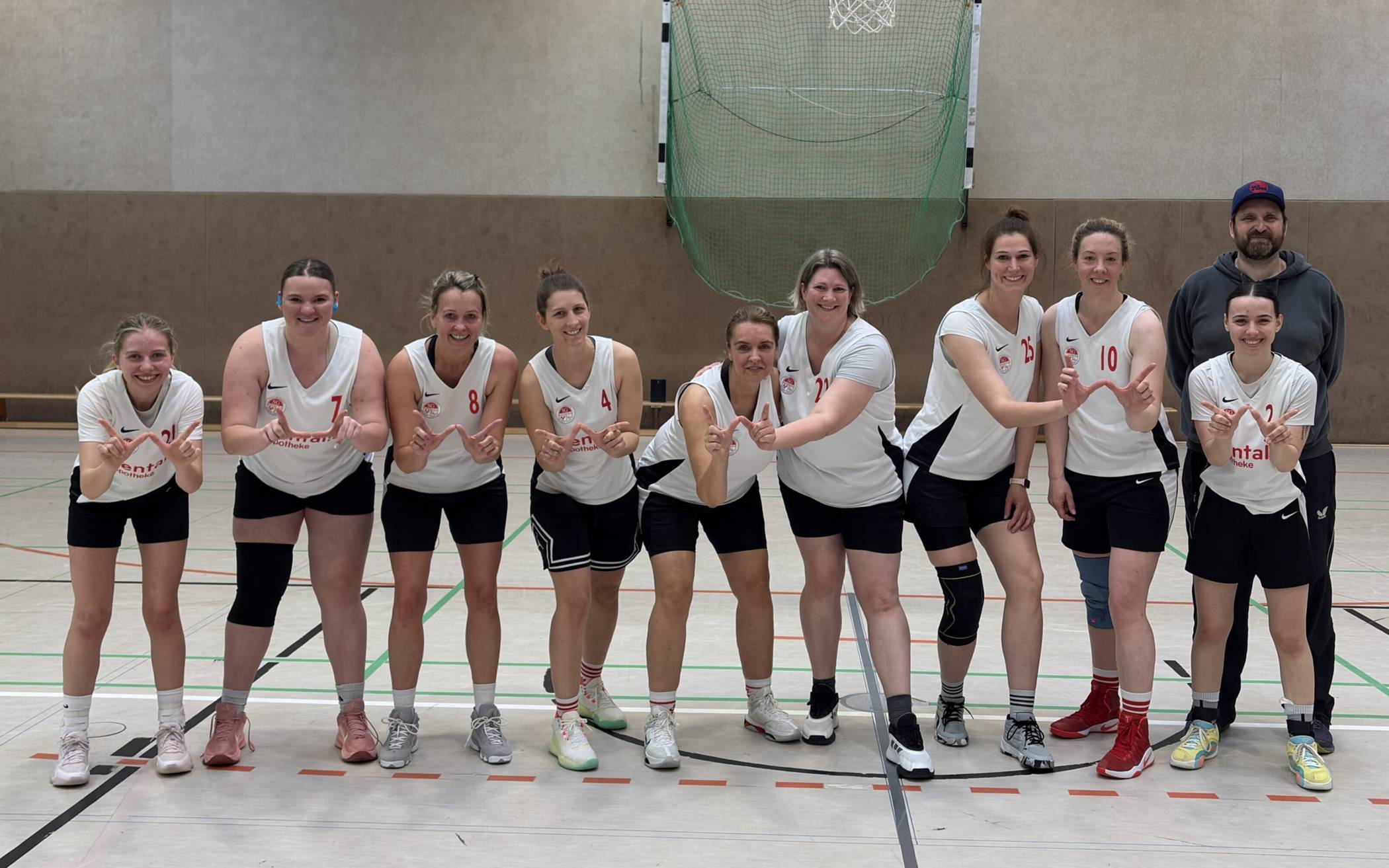 Was für ein Erfolg: Die Damenmannschaft