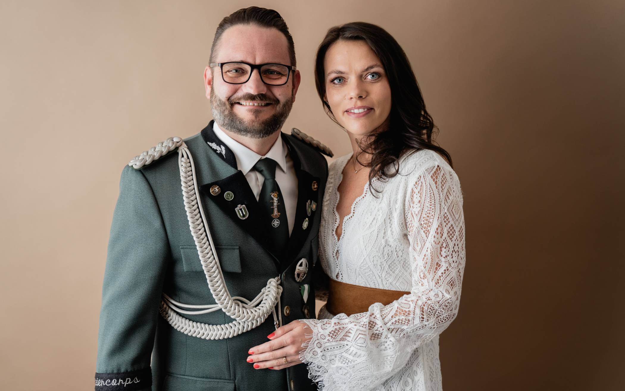 Königspaar Christoph Coersten und Ariane Küppers