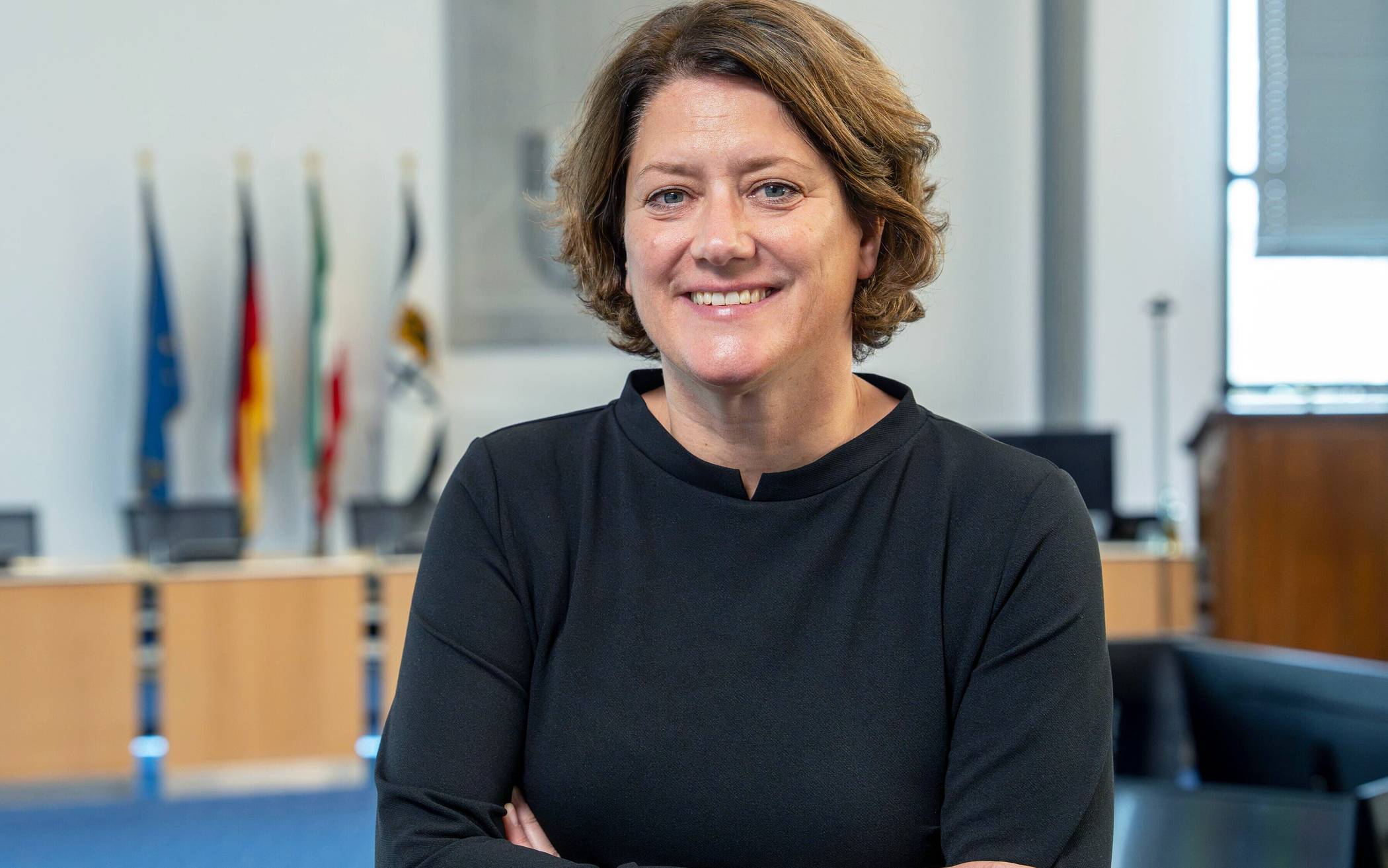 Landrätin Katharina Reinhold hat die Sicherheit