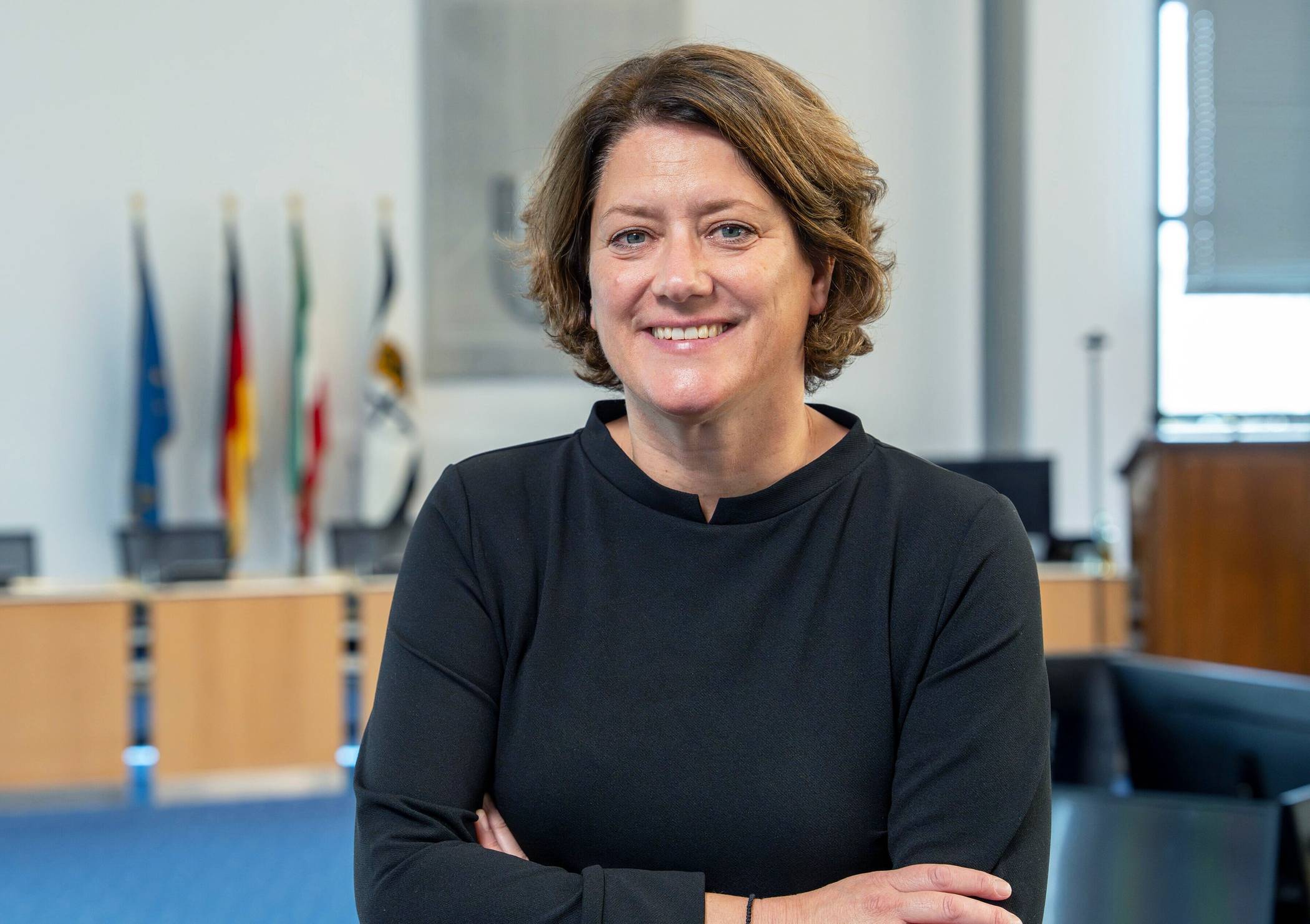  Landrätin Katharina Reinhold hat die Sicherheit der Bürger zu einem ihrer zentralen Schwerpunktthemen gemacht. 
