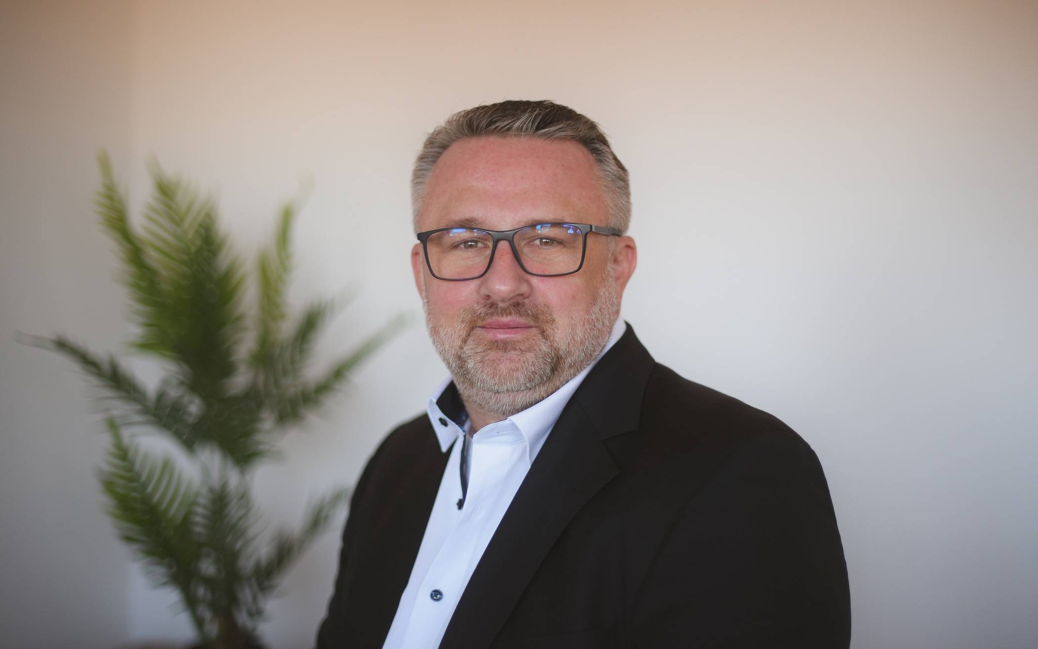 Dirk Moldenhauer beim „Talk auf dem Roten Sofa“ der SPD