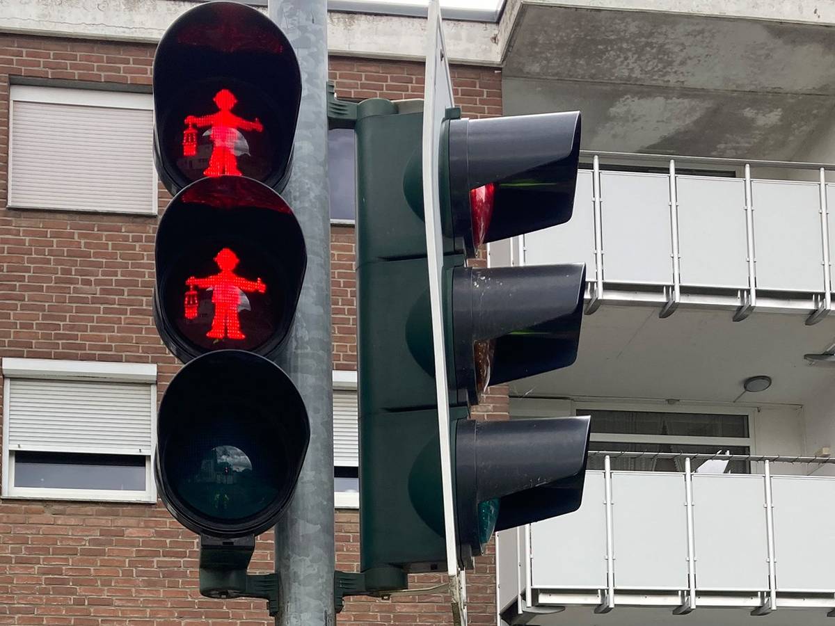Das Bergmann-Ampelmännchen