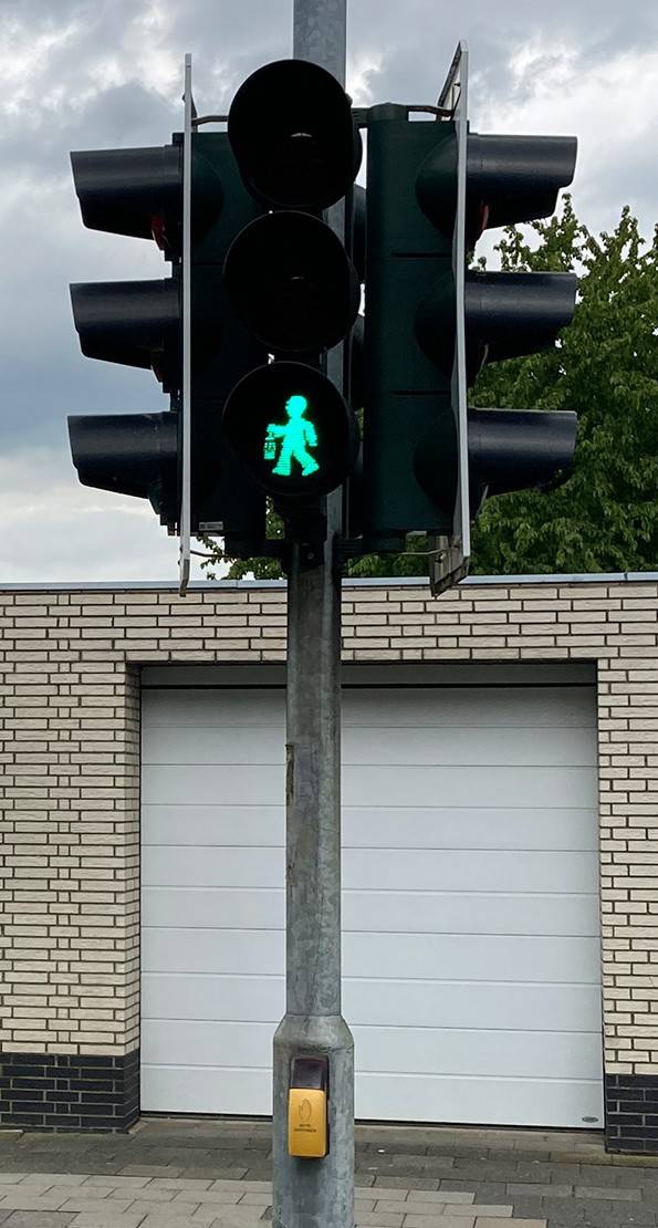 Stadtbetriebe setzen Beschlussfassung zu Bergmann-Ampelmännchen um
