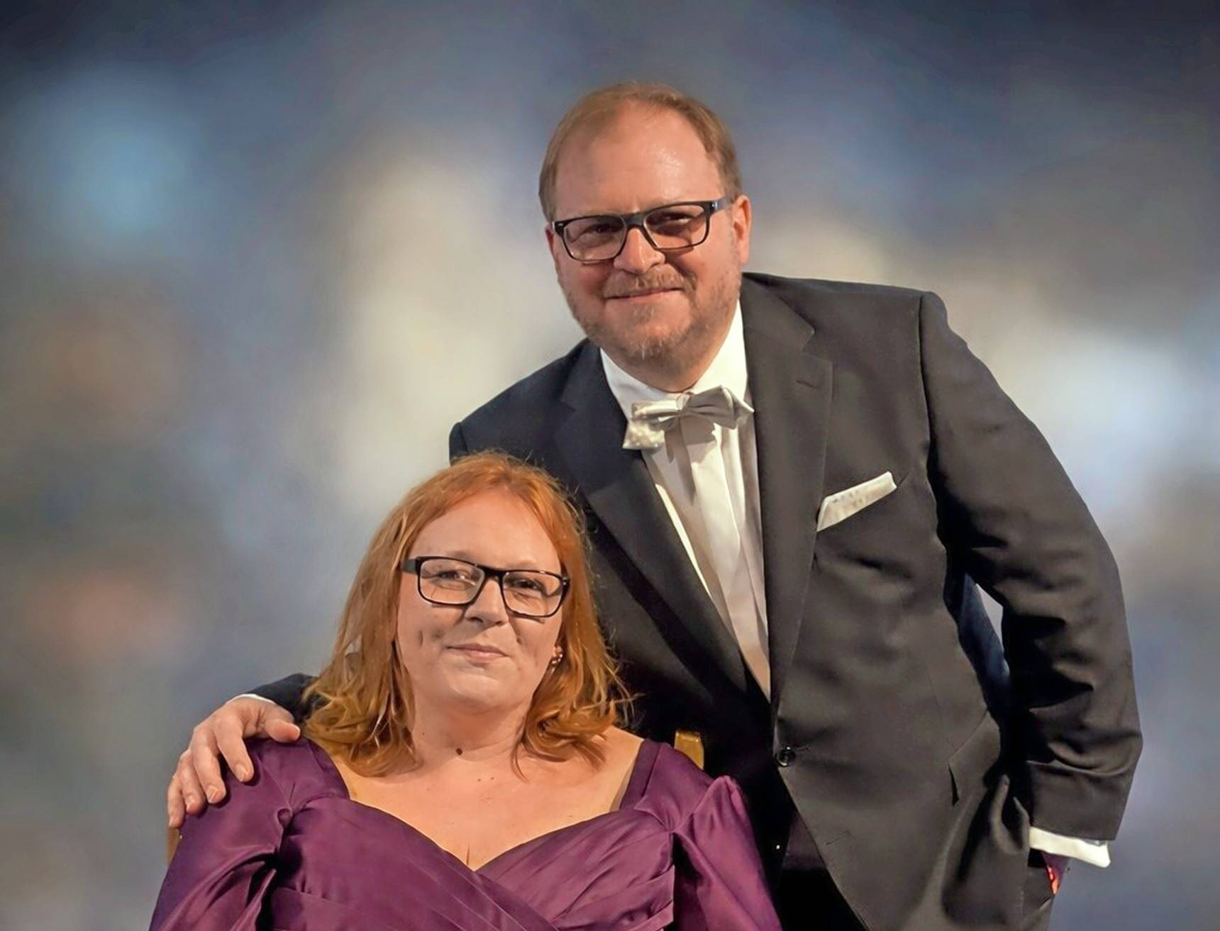  Jens und Franzi Wolf (Foto oben) sehen ihrer Krönung. 