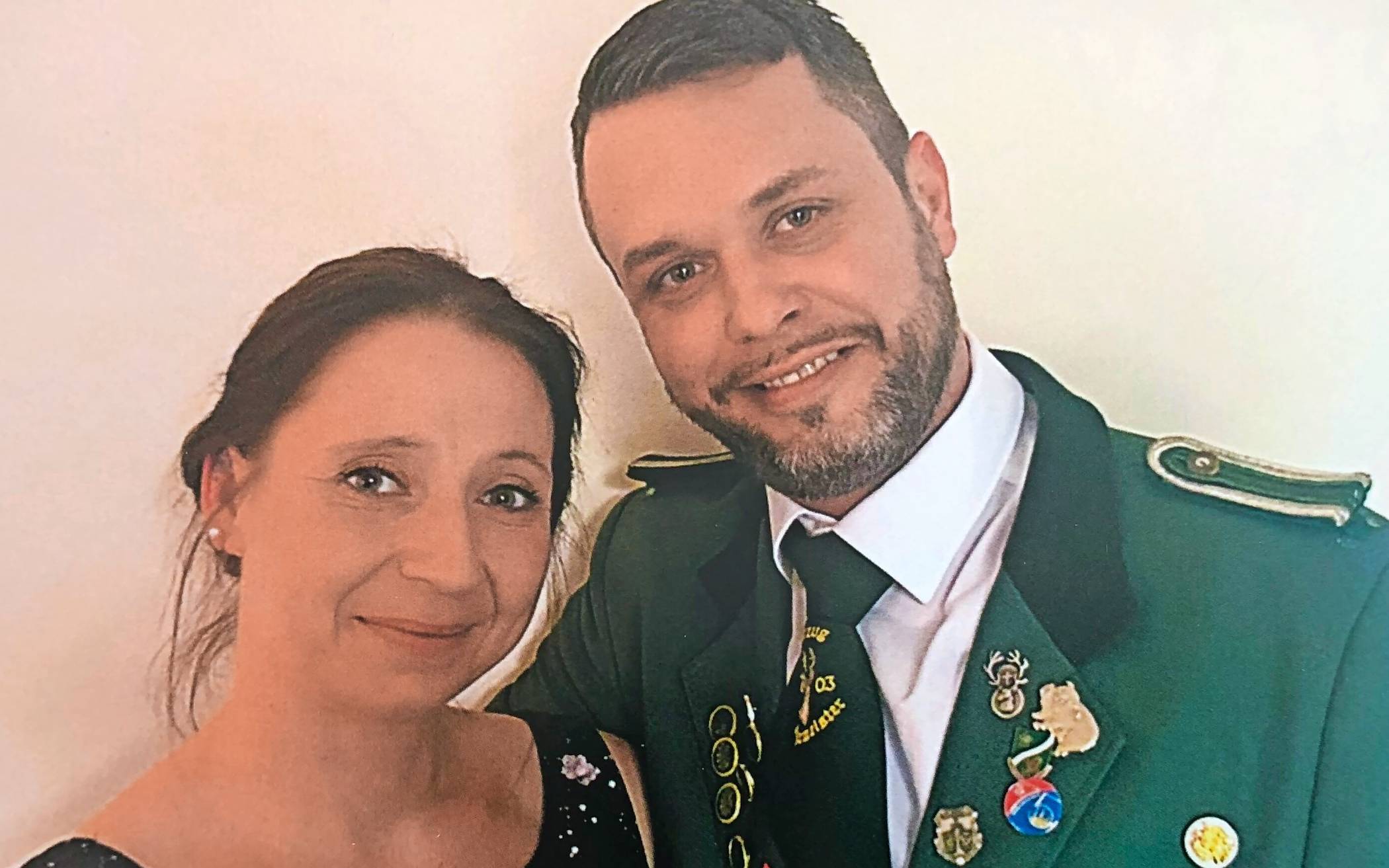 Sarah König und Kevin Keutgen freuen
