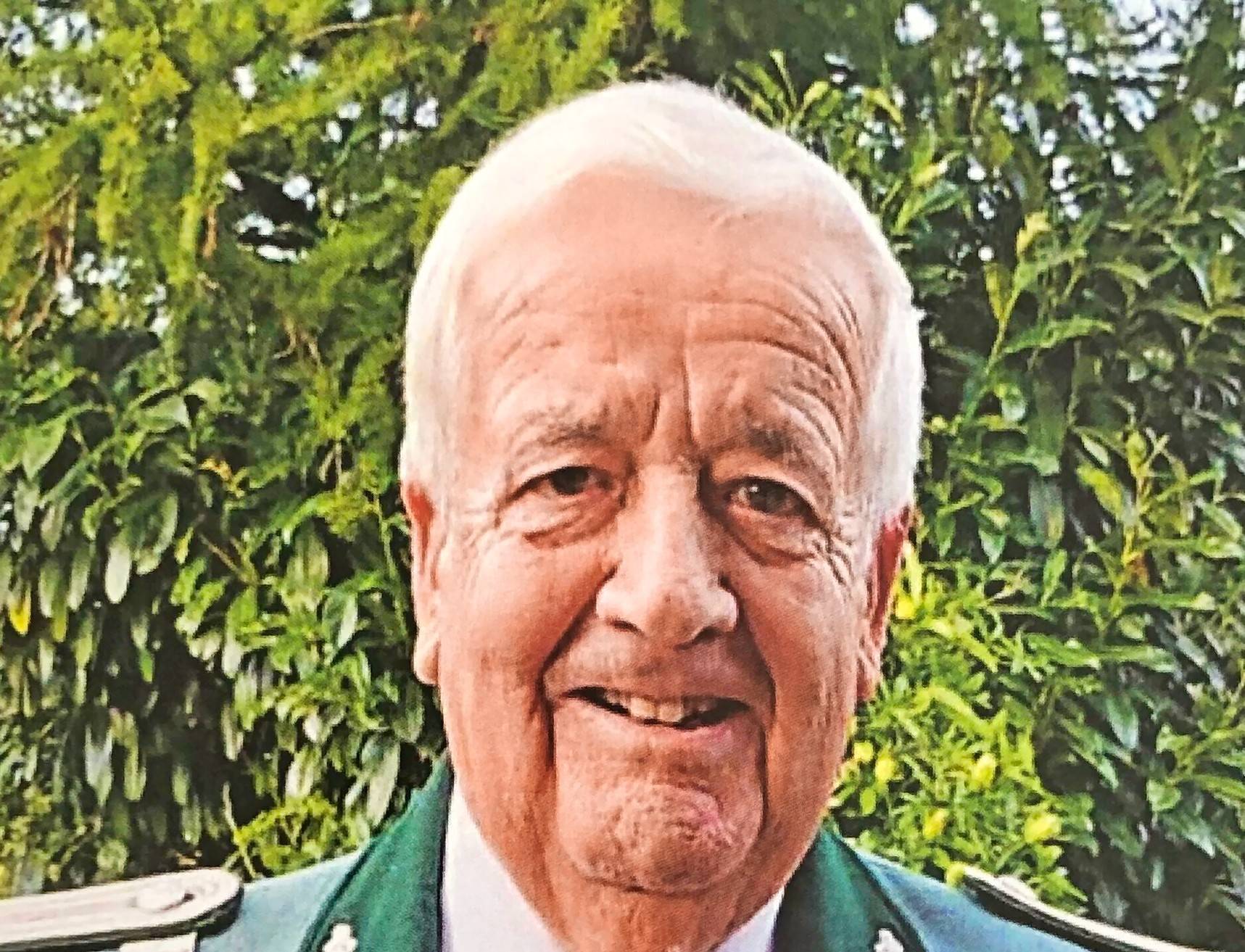 Im Blickpunkt: Jubilar Christian Koch.