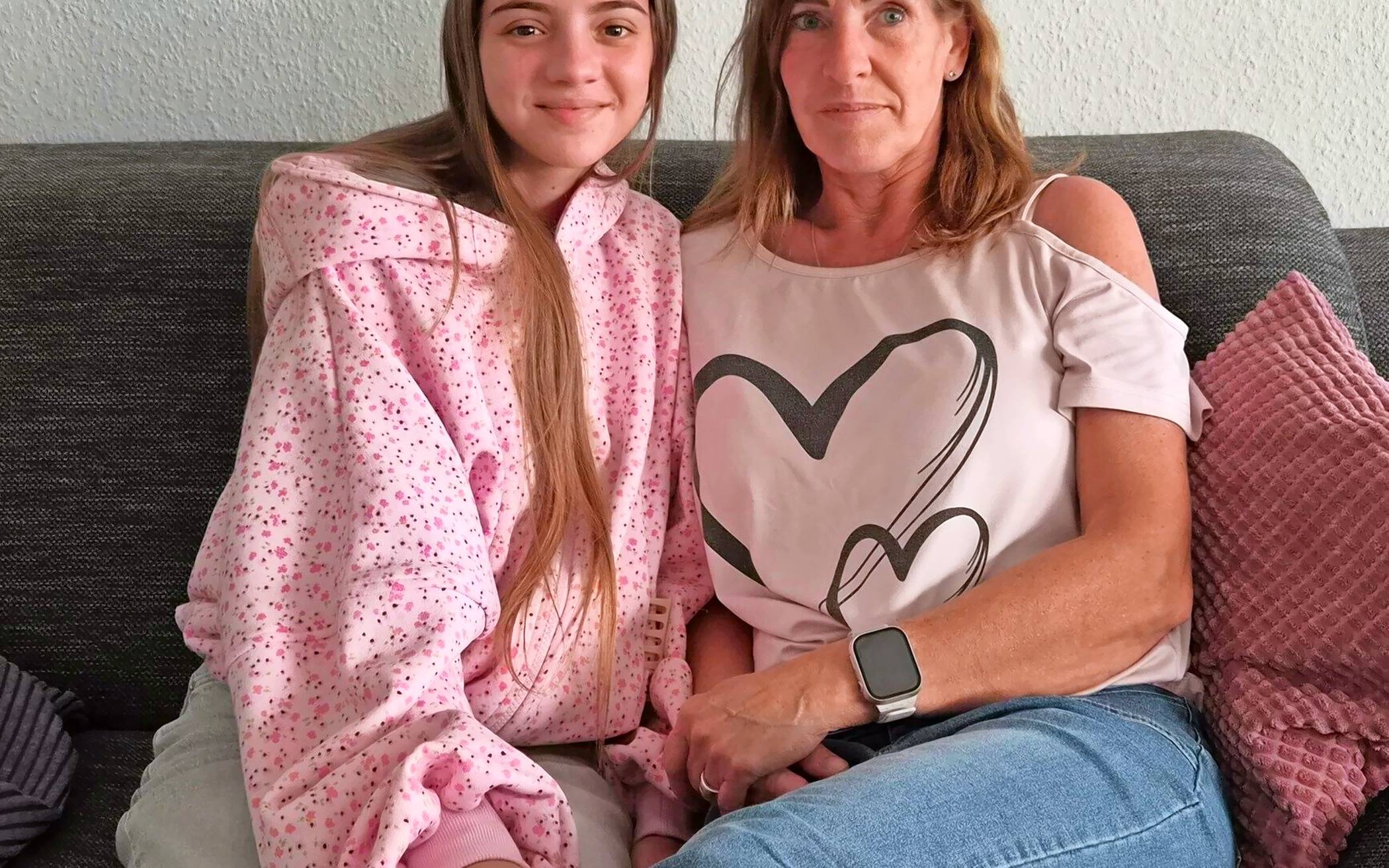Sandra Holl und ihr Schützling Amanda: