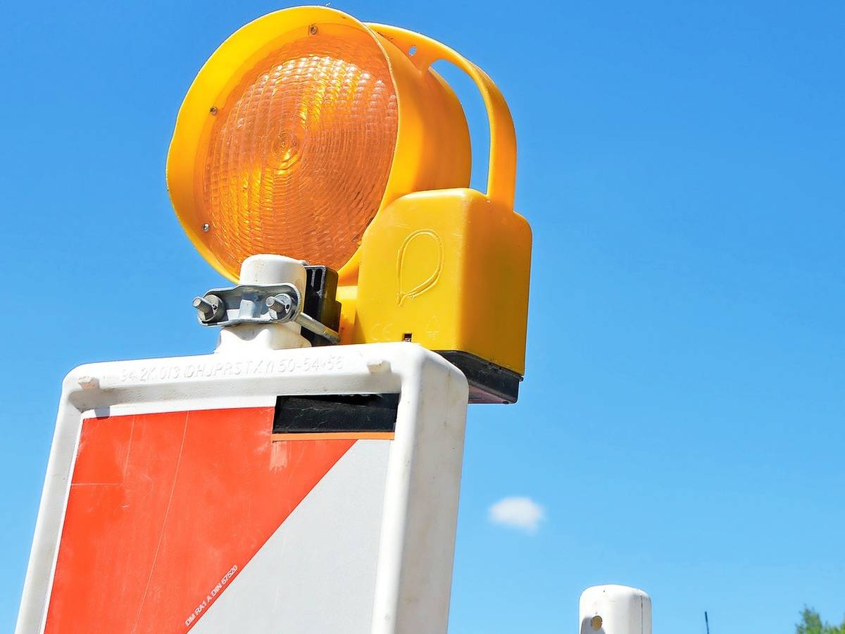 Sperrung wegen Brückenbauarbeiten