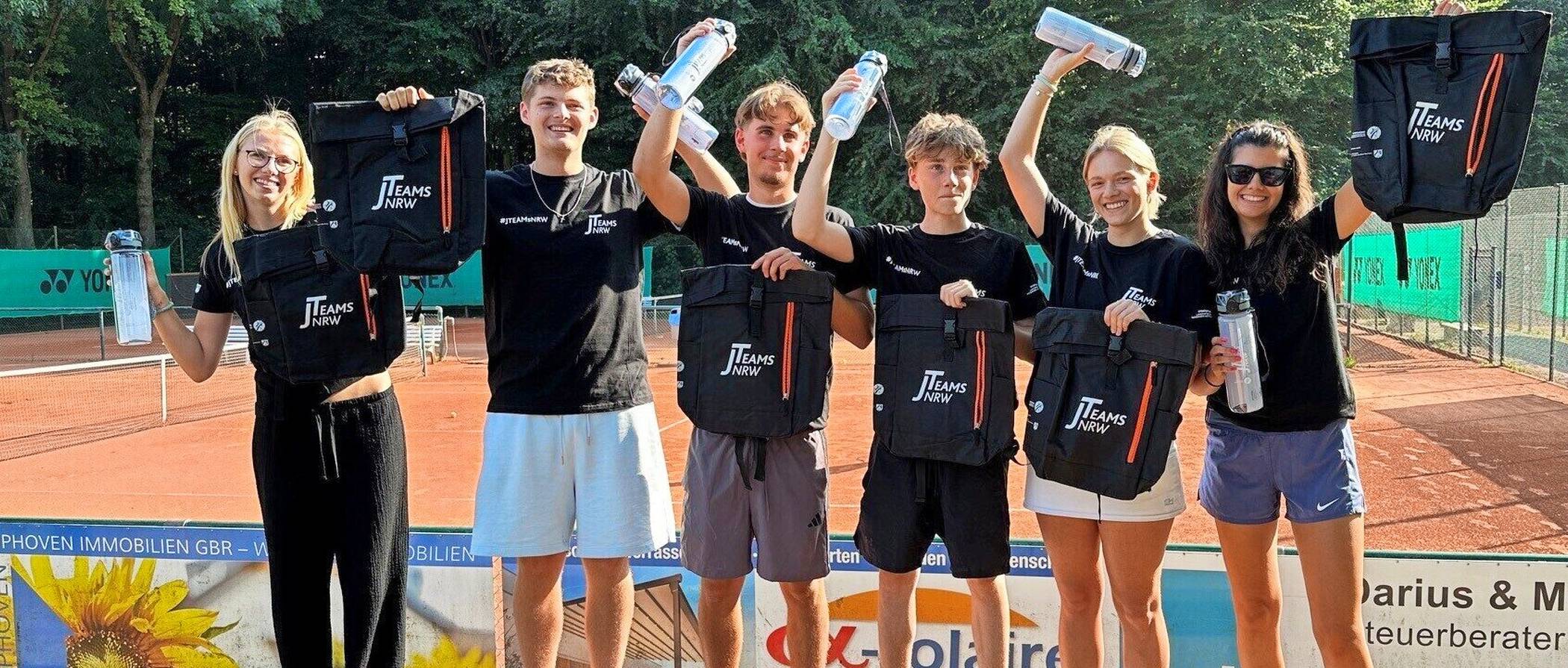 Das neue J-Team des TC Blau-Weiß