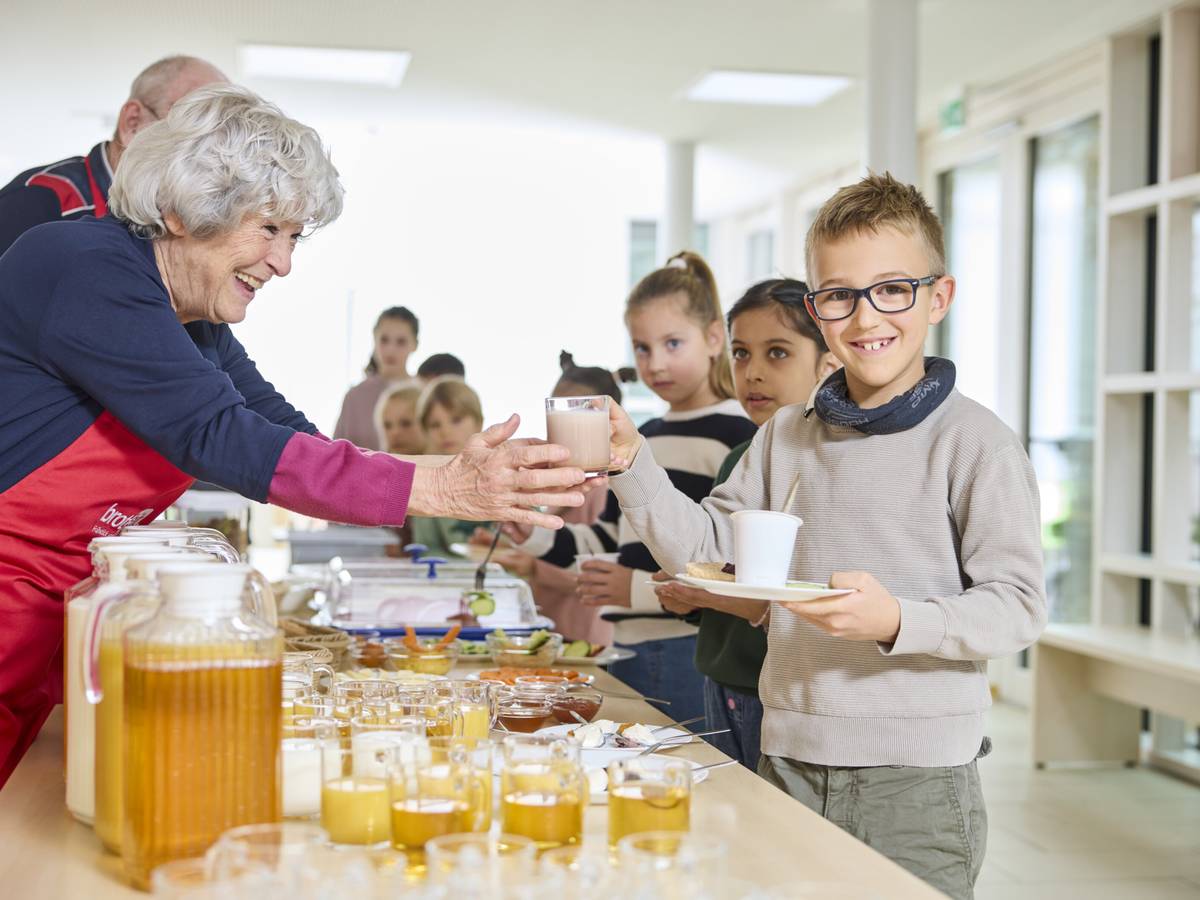 Frühstück für die Erich-Kästner-Grundschule