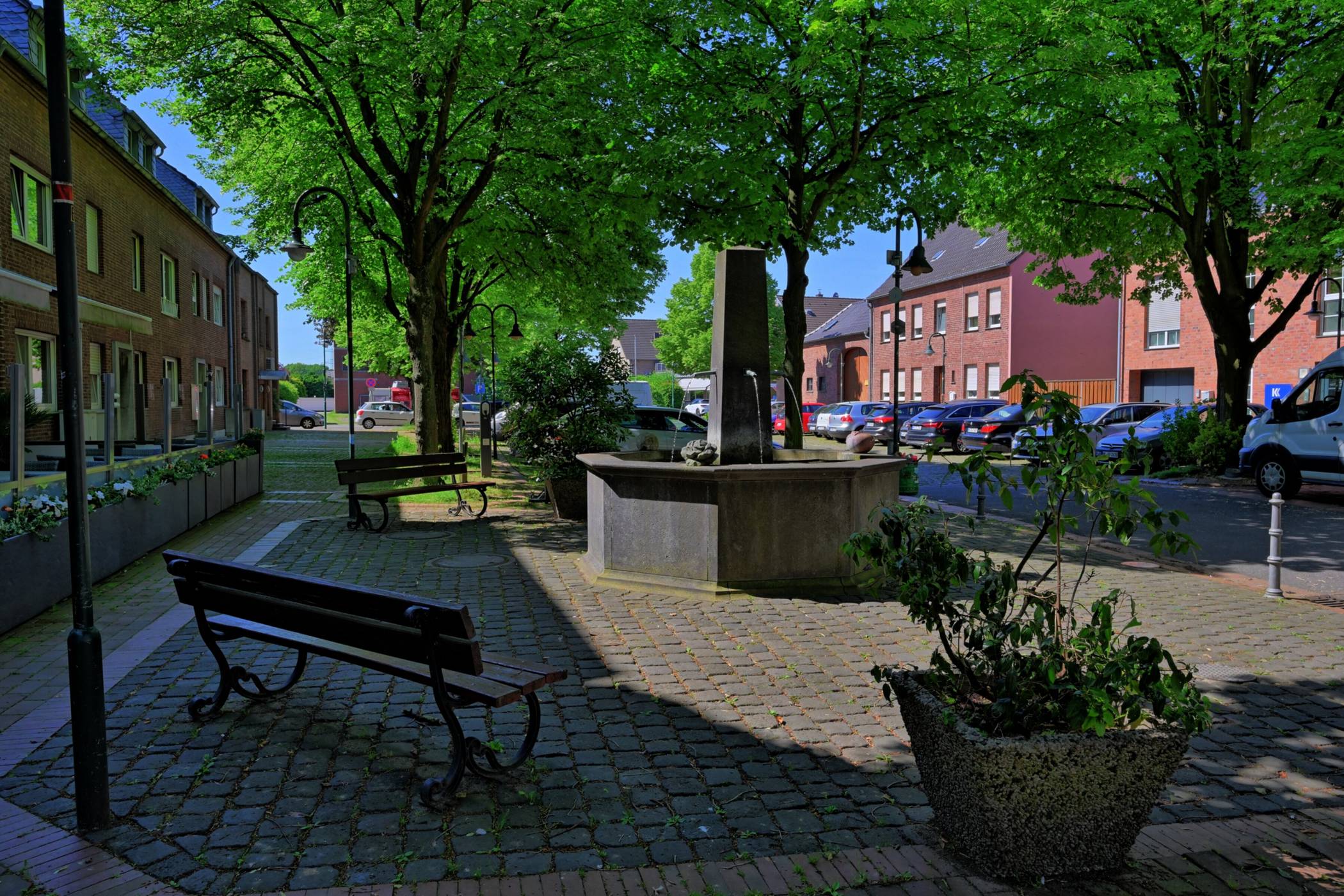 „Parken“ ist im Bereich Markt/Venloer Straße immer wieder ein großes Thema.  Foto: Gemeinde Rommerskirchen