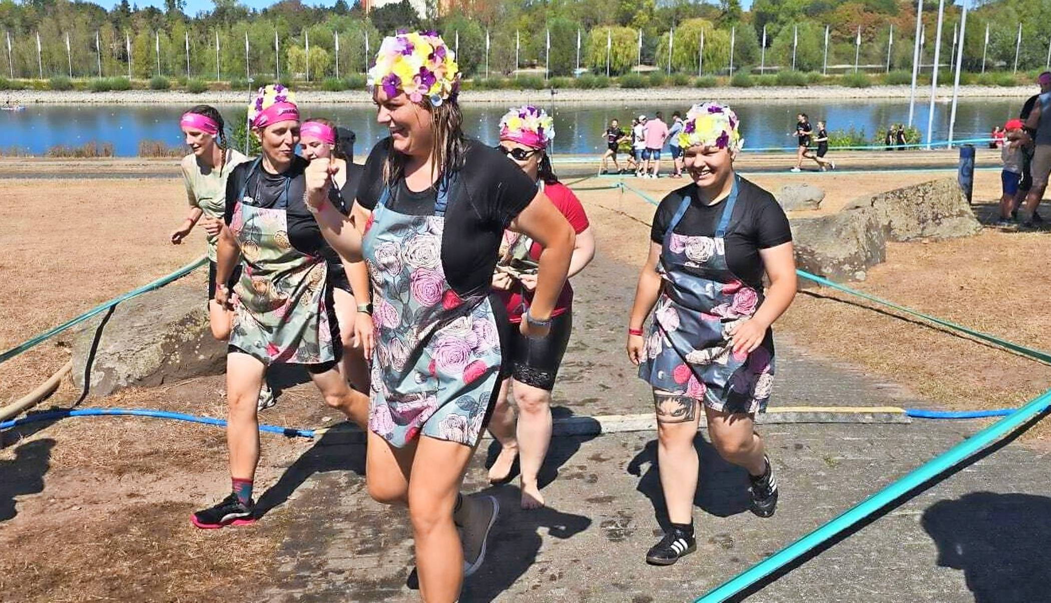 Muddy Angel Run: Bewusstsein für Brustkrebs-Vorsorge schaffen