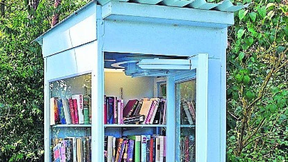  Ein mögliches Modell für eine Bücherzelle. 