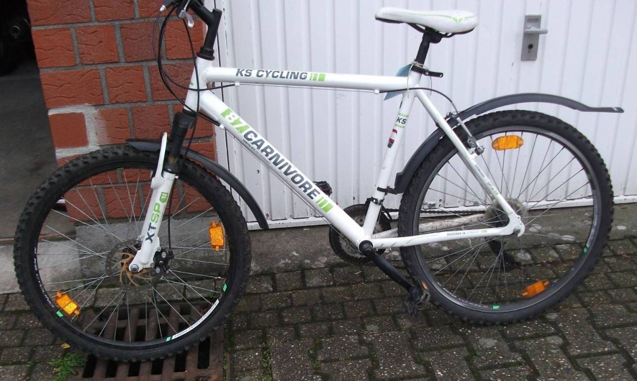 Polizei stellte Fahrrad sicher: Wem gehört das Mountainbike des Herstellers "Carnivore"?