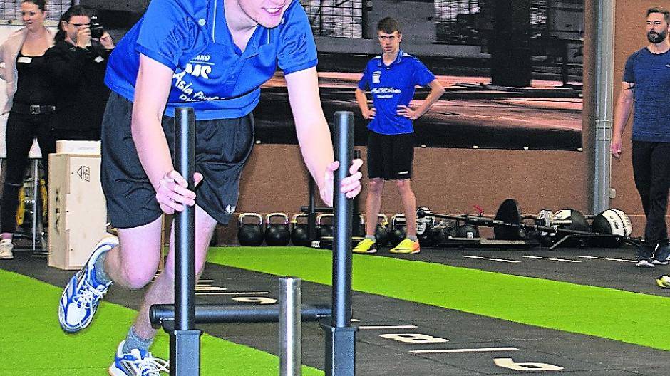  Voller Einsatz war gefragt bei der ersten „Cross-Challenge“ der beiden Grevenbroicher Vereine.  