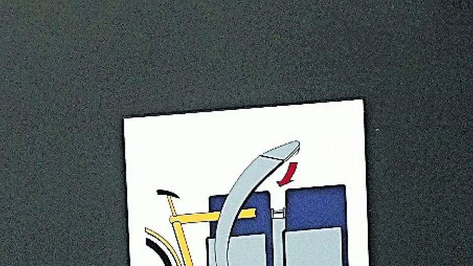  Spezielle Stellflächen (mit Sicherungselementen) wurden von „Vias“ versprochen. In den Zügen sind sie allerdings nicht immer zu finden ... 