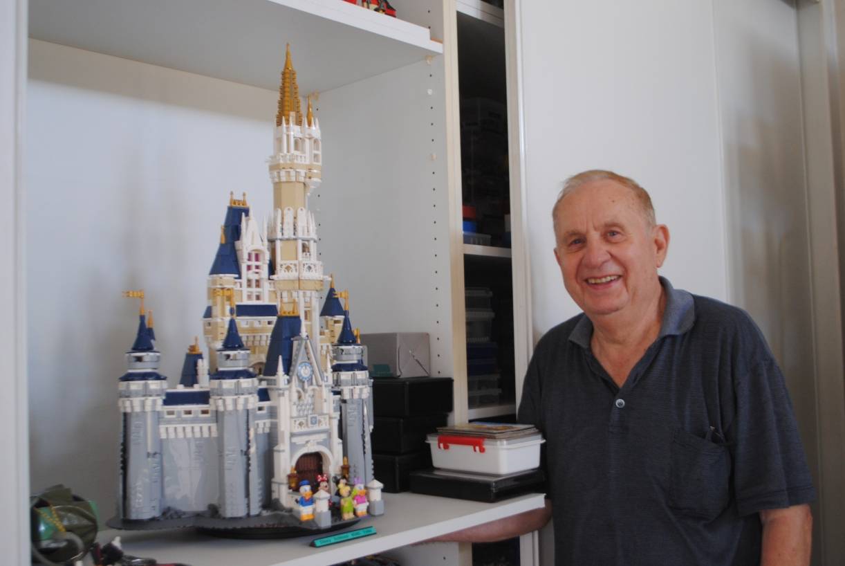Herbert Manglitz (85) liebt Lego: Das Warten auf die Freiheitsstatue
