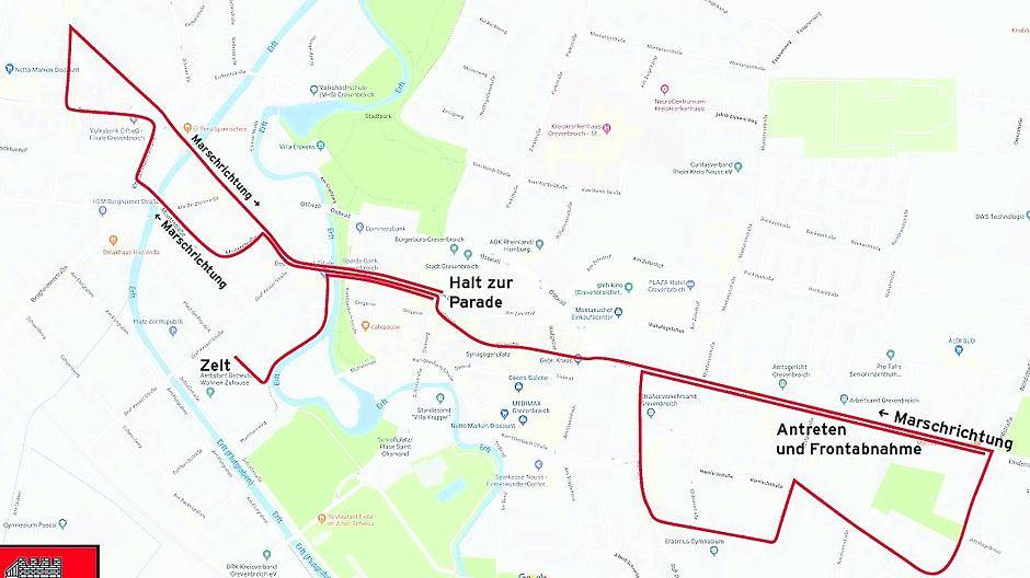 Vieles neu macht der Bley: Zugweg, Zelt und demnächst auch Fackeln