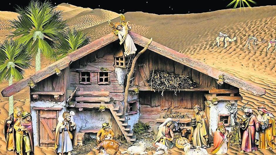  Die Weihnachtsgeschichte prägt die Weihnachtszeit mit ihrem Inhalt. 