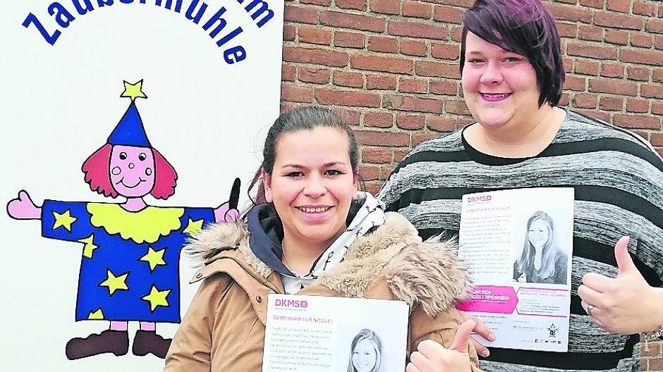  Freitag kann man sich in „Zaubermühle“ registrieren lassen:  Jüchenerin leidet an Blutkrebs