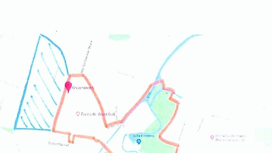  Mit diesem Skribbel begann der „Law &amp; Order“-Plan von Bürgermeister Klaus Krützen für Bahnhof und Stadtpark. 