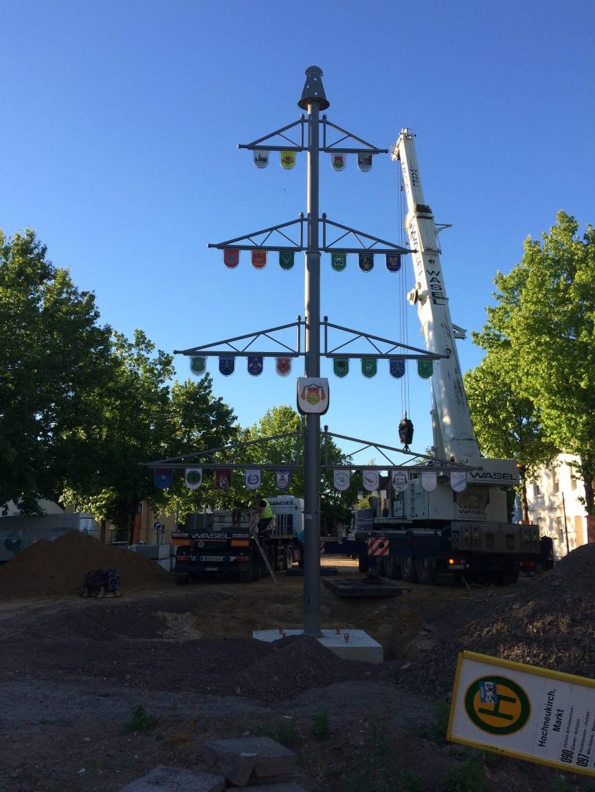 Schützenbaum umgesetzt