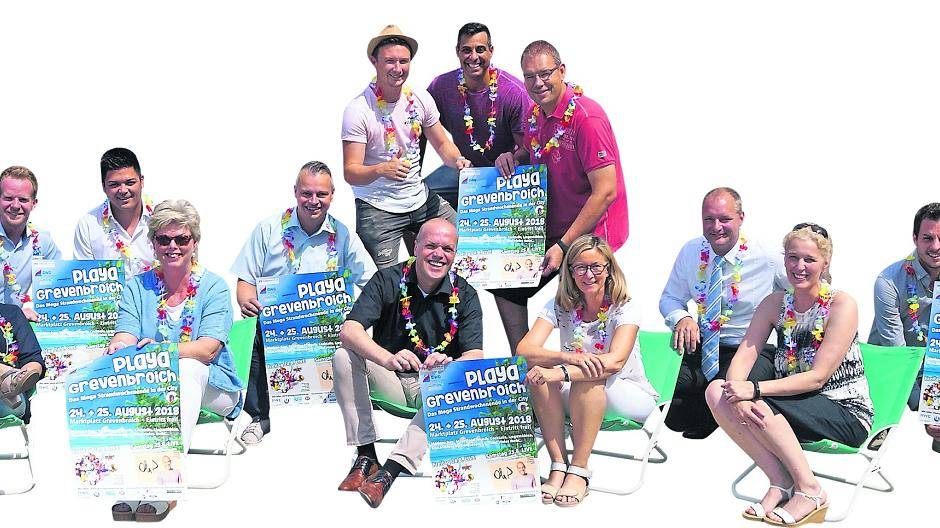  Veranstalter und Organisatoren freuen sich auf die zweite „Playa“-Ausgabe. 