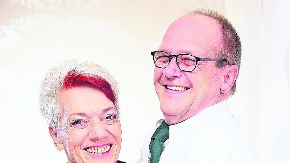  Charly und Ingrid Fischer, ein Könispaar mit Strahlkraft weit über Neuenhausen hinaus. 