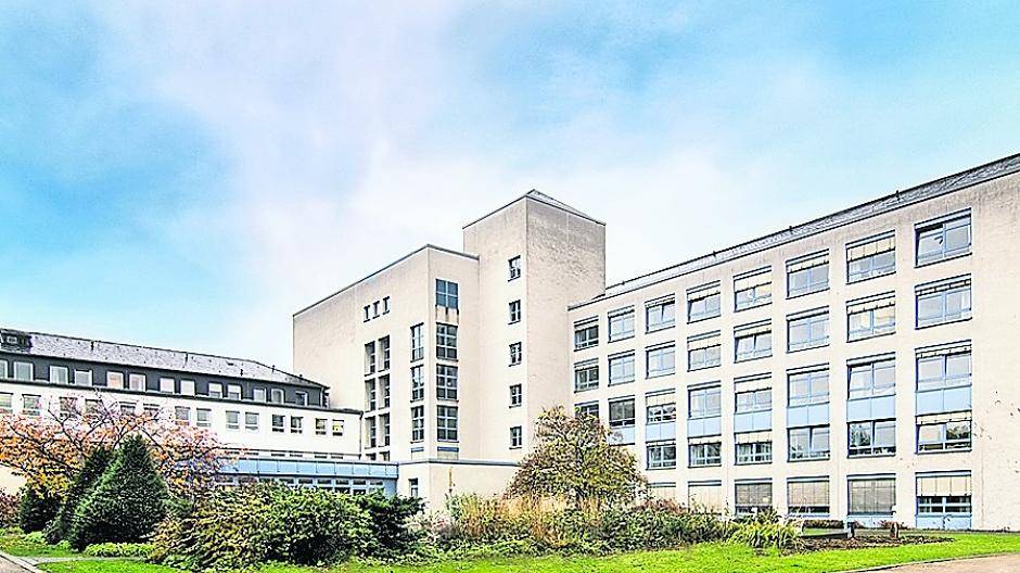  Das Kreis-Krankenhaus in einer Aufnahme von Phillipp Schaumacher. 