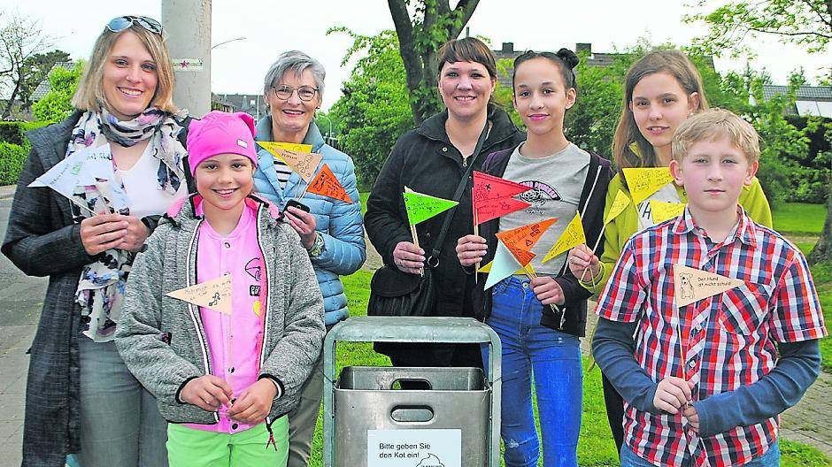 Mit bunten Fahnen gegen Kot: „Der Südstädter ist ein Netter“