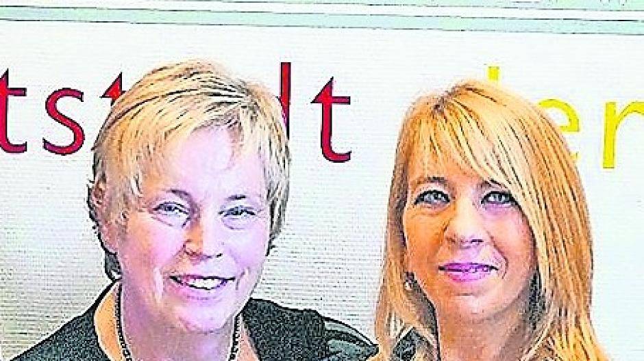  Regina Weusthoff bei der Ehrung als „Local Hero“. 